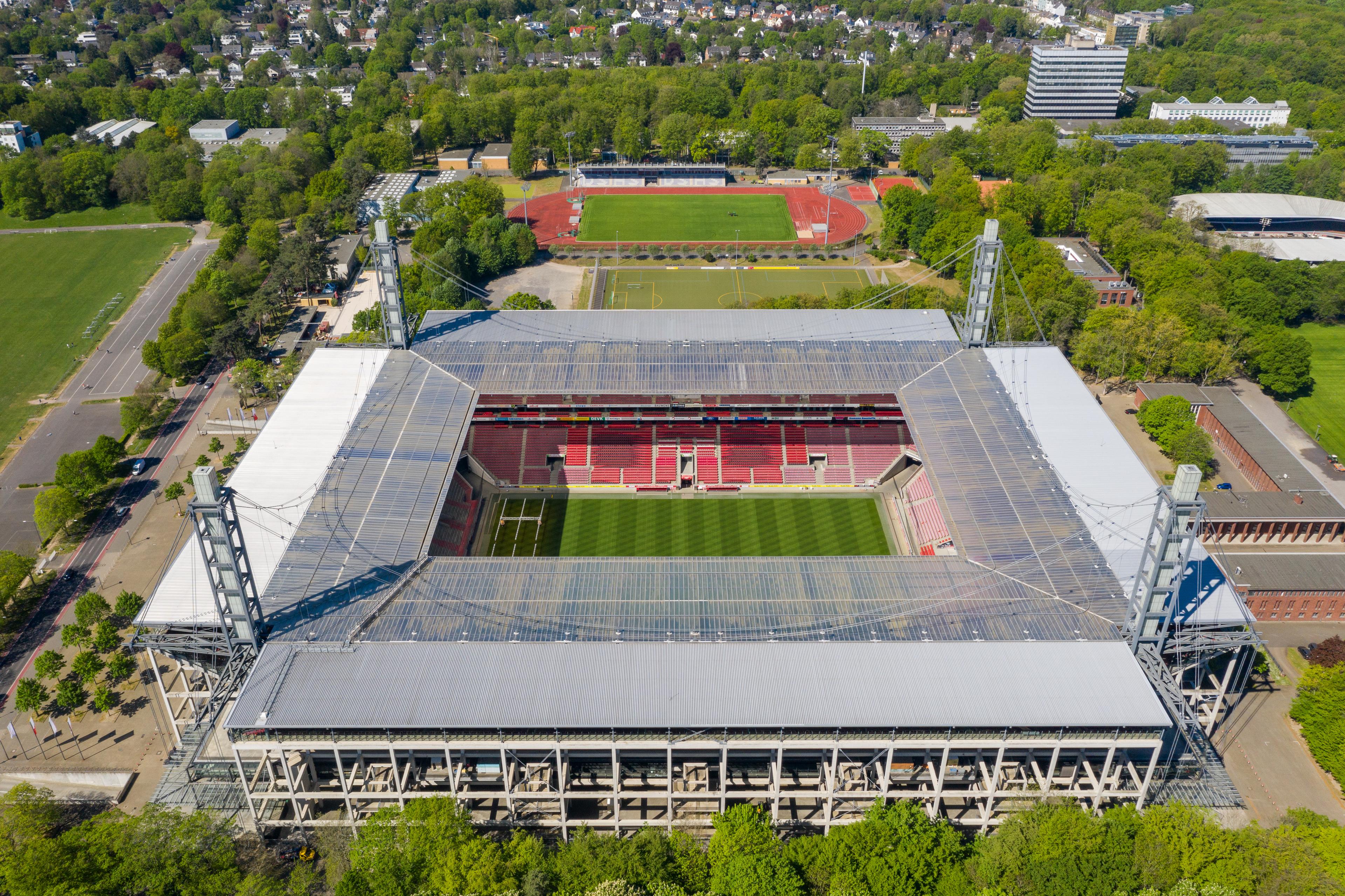 The Cologne Stadium in Müngerspark.