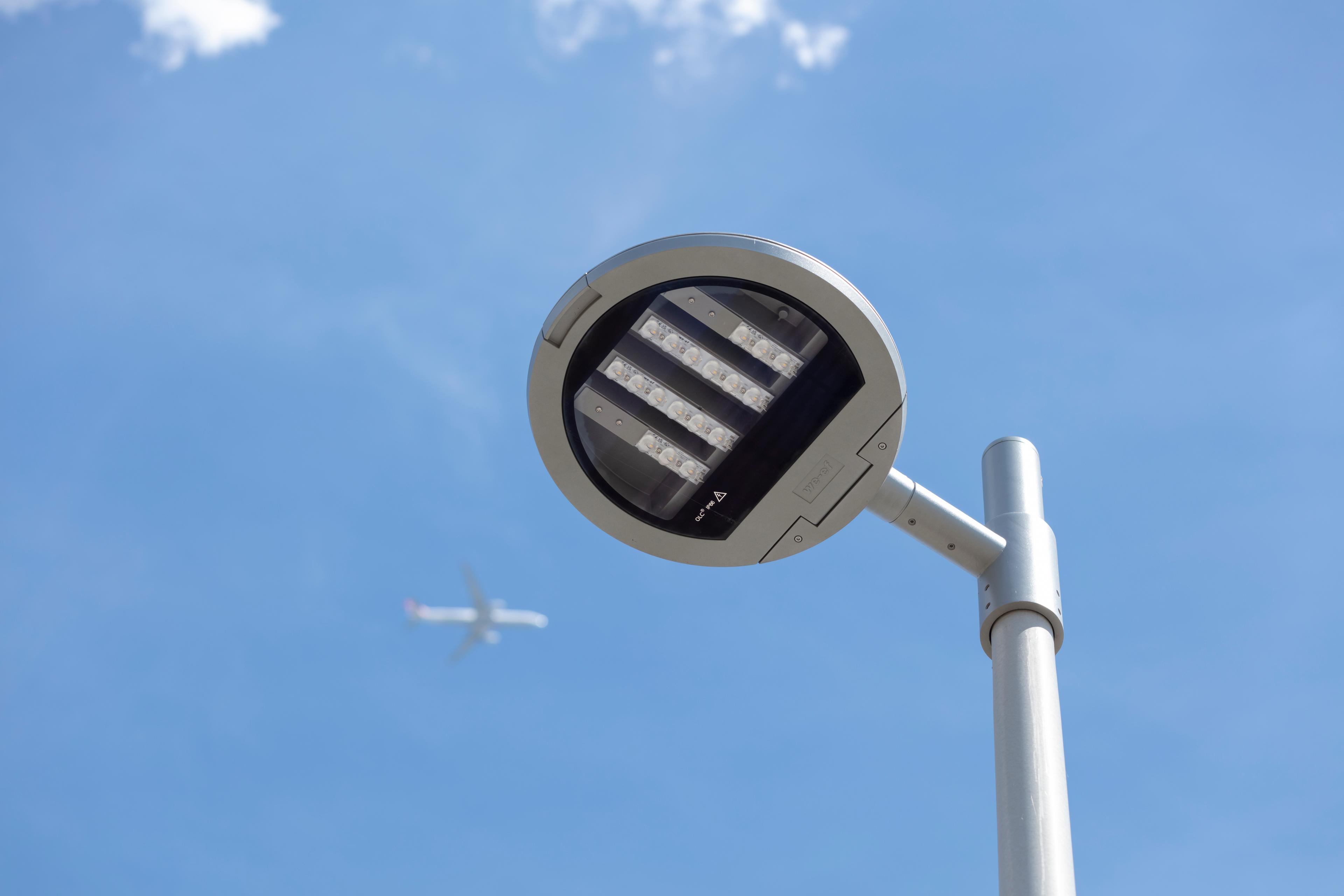 Neue Beleuchtungsanlage am Bahnhof Darmstadt-Arheilgen